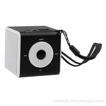 Mini Multifunction LCD Screen Display Speaker with Remote Control